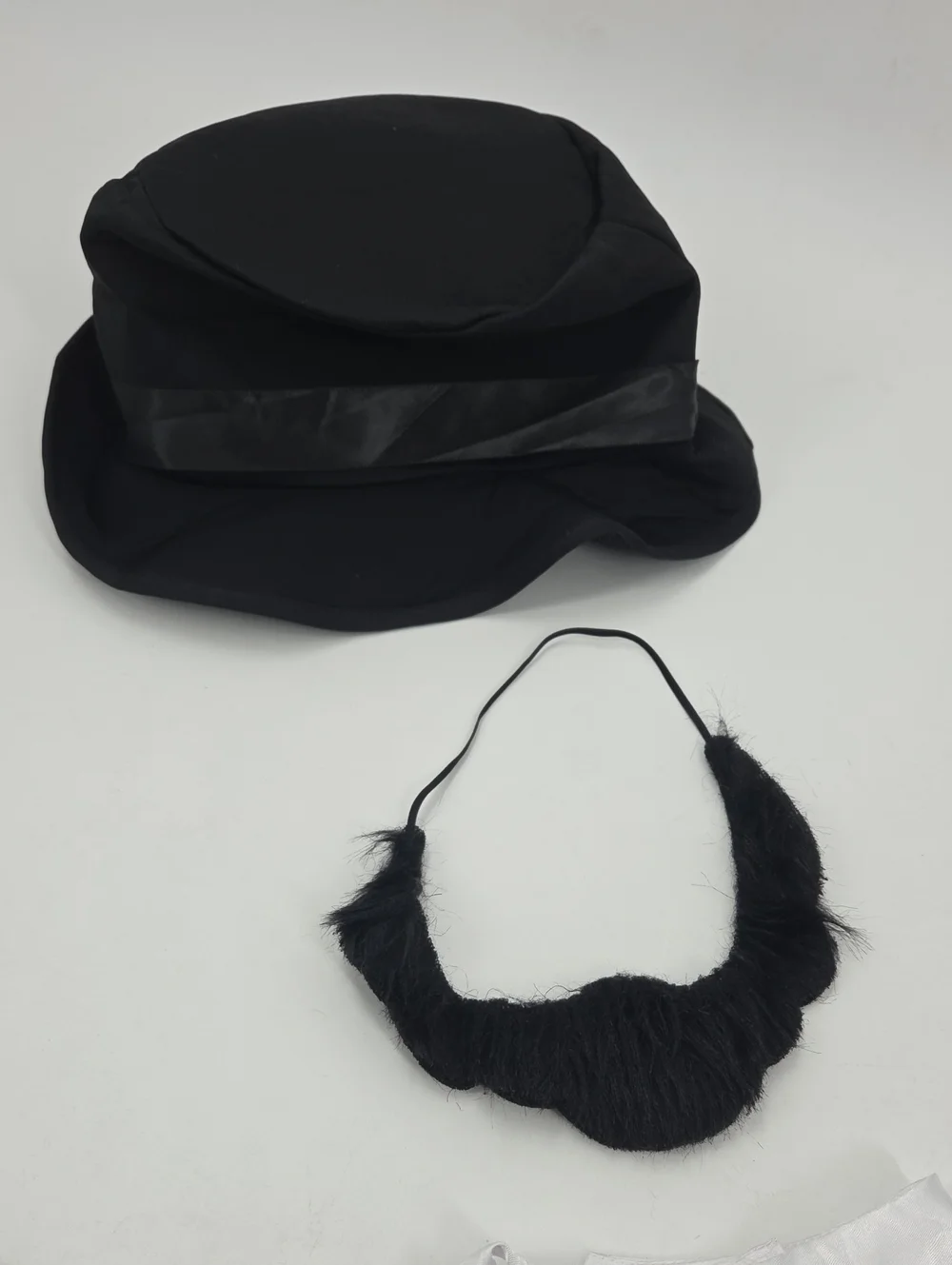 Kids Abraham Lincoln With Gray Vest and Top Hat Size Large 8-10 Year Old